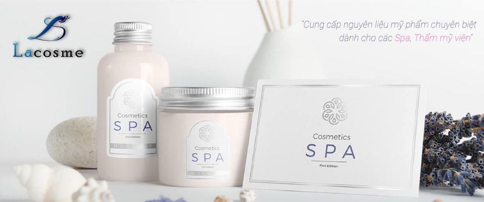 Lacosme cung cấp nguyên liệu mỹ phẩm cho Spa