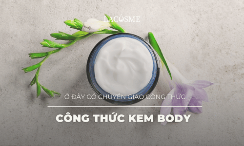 Học ngay công thức Kem Body đơn giản tự làm tại nhà 1