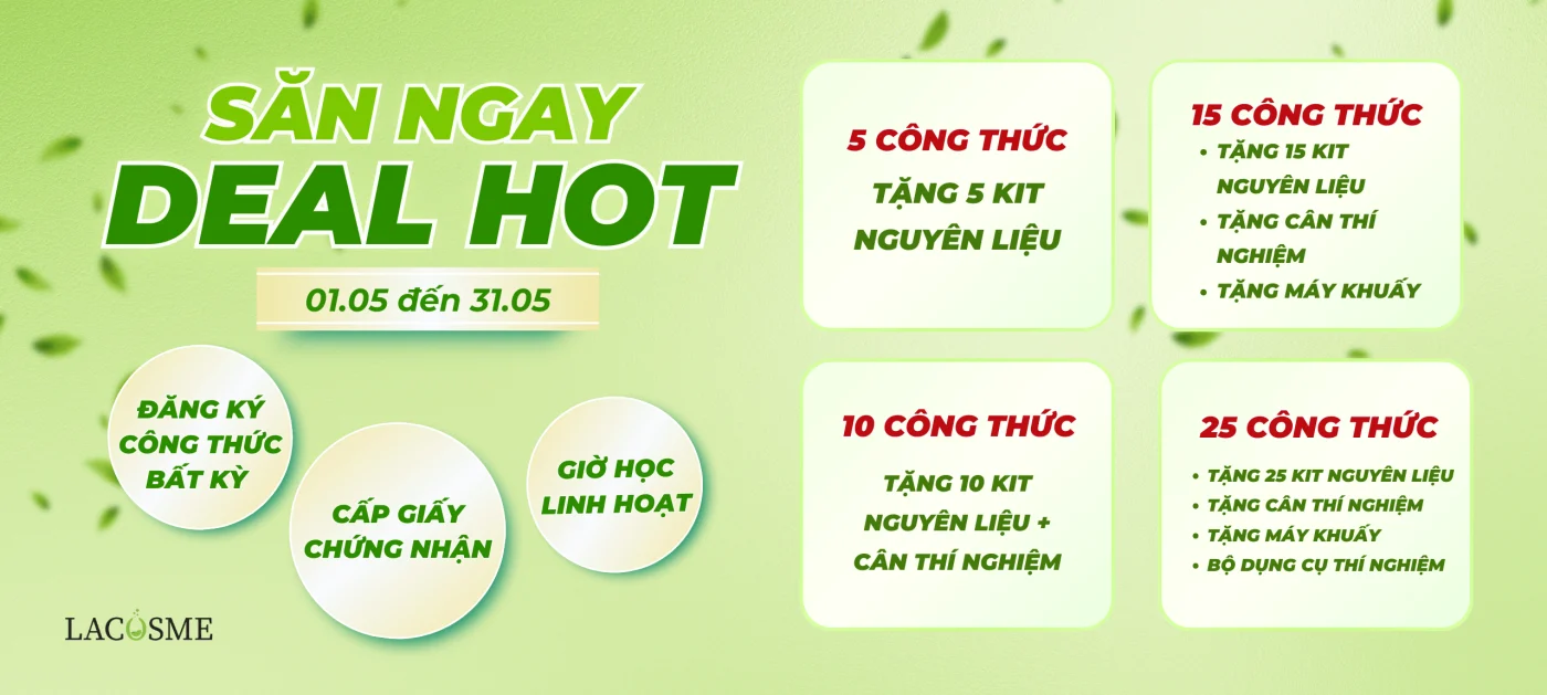 Công ty nguyên liệu mỹ phẩm LACOSME 5