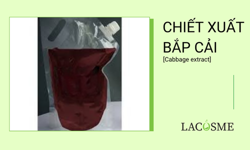 Chiết xuất bắp cải [Cabbage extract] Tái tạo và làm sáng da tự nhiên 1